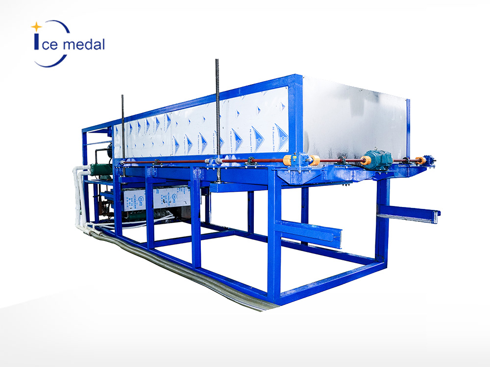 直冷塊冰機3-5噸冰磚機  工業(yè)制冰機